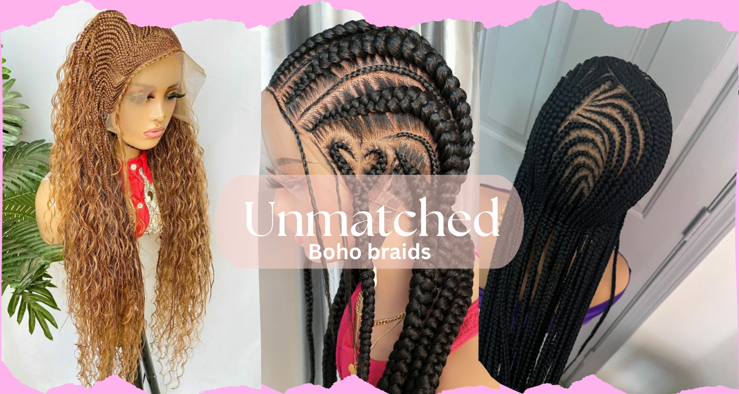 Boho Braided Wigs: Long-Lasting Beauty, Unmatched Durability, and Natural Shine