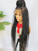 boho knotless braided wig+ boho wig + bohemian human hair wig + full lace braid wigs + where can i buy braid wig+ bohemian wig