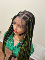 boho knotless braided wig+ boho wig + bohemian human hair wig + full lace braid wigs + where can i buy braid wig+ bohemian wig+Glueless braided wig+Stitches Shuku